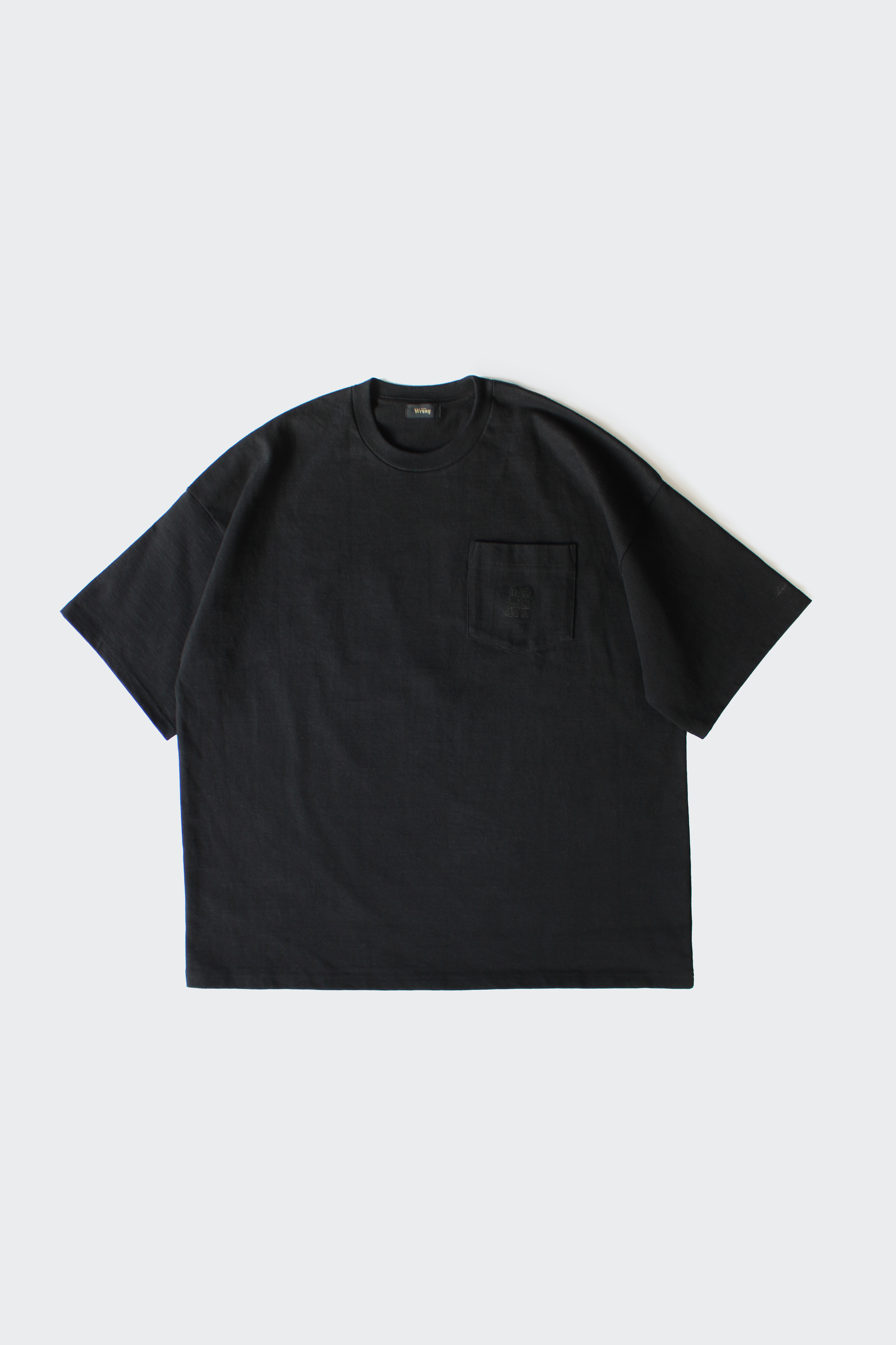 OversizedEmbroideredTee-Black