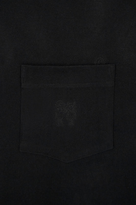 Oversized Embroidered Tee - 2026 Edition - Black
