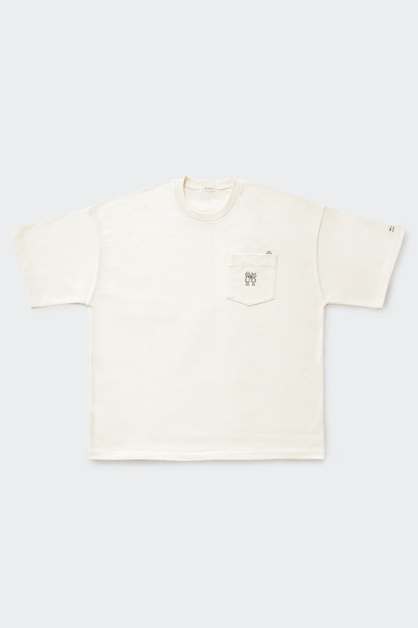 オーバーサイズ刺繍Tシャツ - 2026年版 - ナチュラル